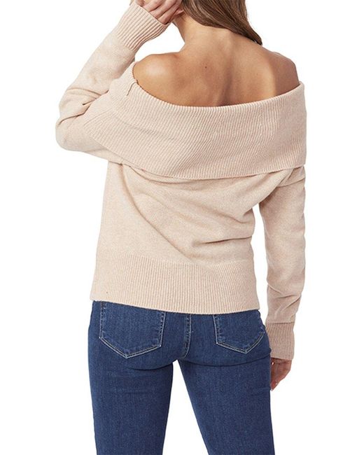 PAIGE Natural Izabella Wool-blend Sweater