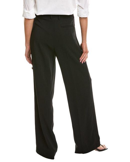 Forte_forte Black Solid Pant