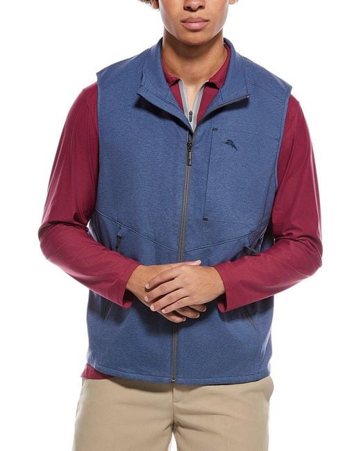 Tommy Bahama Blue On Par Vest for men
