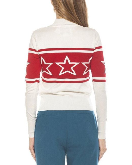 Alexia Admor Red Lisa Sweater
