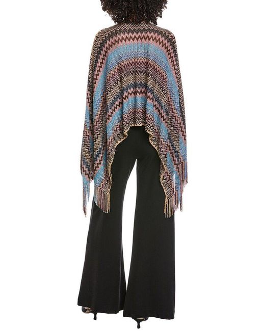 Missoni Gray Poncho