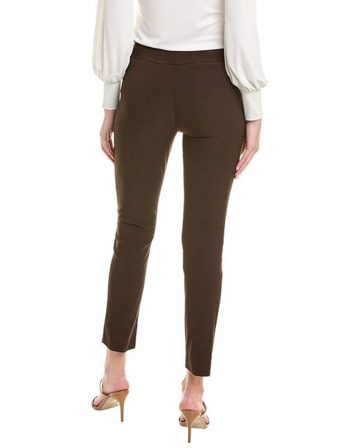 Joseph Ribkoff Brown Slim Pant