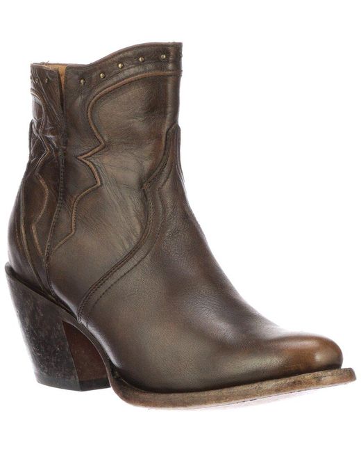 Lucchese Brown Karla Bootie