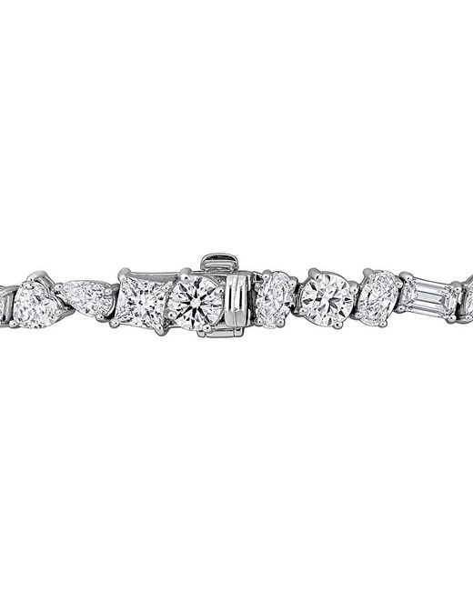 Created Forever White 18K 3.15 Ct. Tw. Lab-Grown Diamond Tennis Bracelet