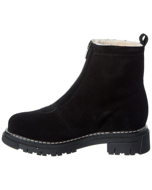 La Canadienne Black Deon Suede Boot