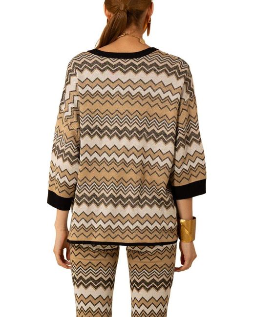 Hale Bob Metallic Mckinley Knit