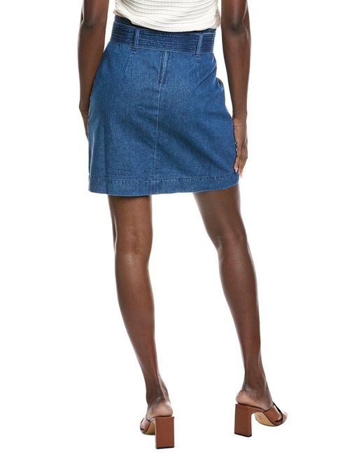Cabi Blue Edie Skirt