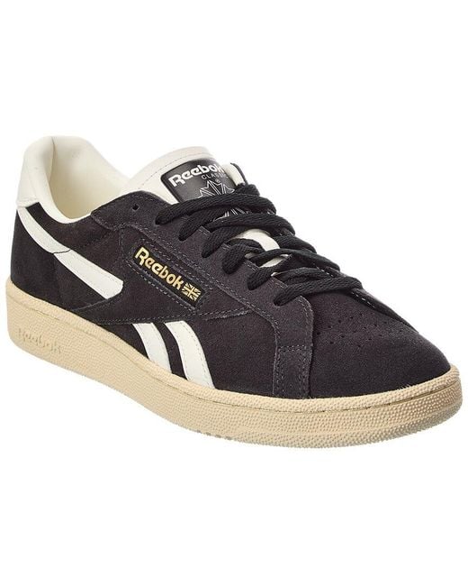 Reebok Black Club C Grounds Uk Suede Sneaker