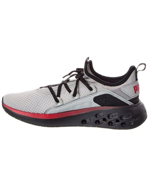 PUMA Gray Softride Frequence Street Sneaker for men
