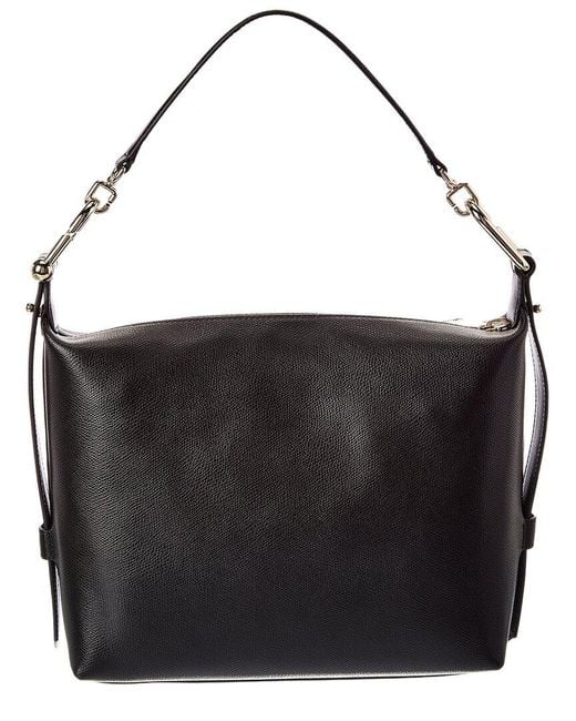 Furla Black Tonie Leather Crossbody