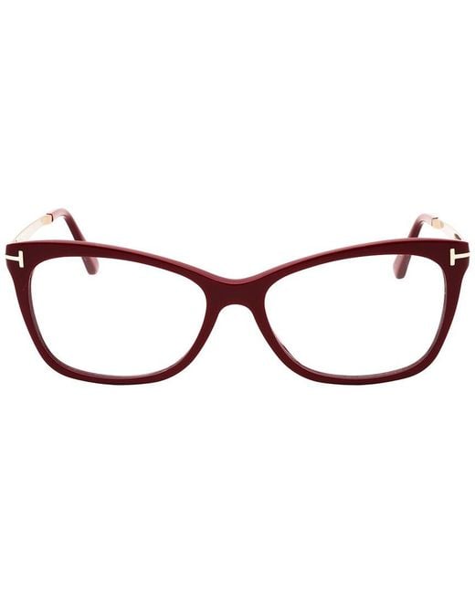 Tom Ford Red 54Mm Optical Frames