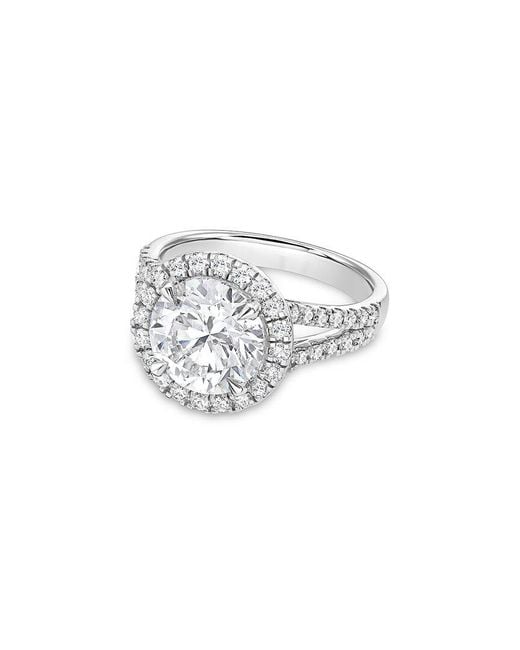 Diana M White Diana M. 18K 9.50 Ct. Tw. Lab-Grown Diamond Ring
