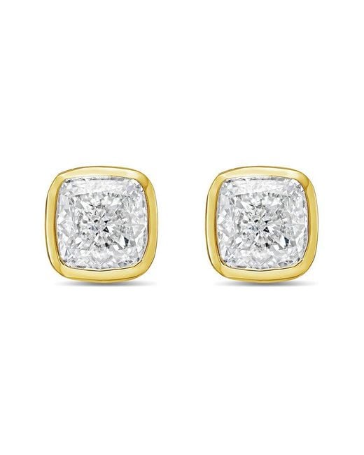 Diana M White Diana M. 14K 6.00 Ct. Tw. Lab-Grown Diamond Stud Earrings