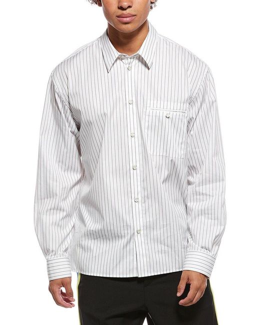 Helmut Lang White Relaxed Classic Shirt for men