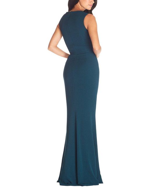Dress the Population Blue Monroe Maxi Dress