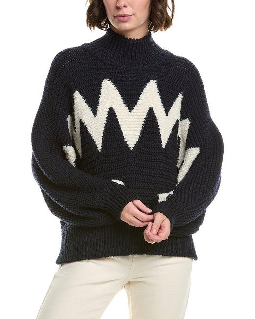 Ba&sh Black Ondie Pullover Sweater