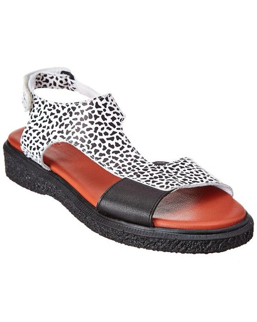 Arche White Janaka Leather Sandal