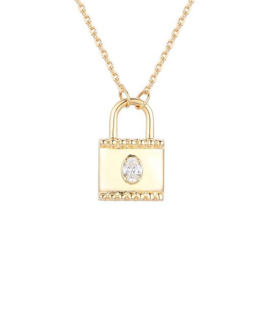 Gregg Ruth White 14K 0.11 Ct. Tw. Diamond Pendant