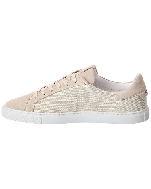 GREATS Natural Reign Canvas & Suede Sneaker for men