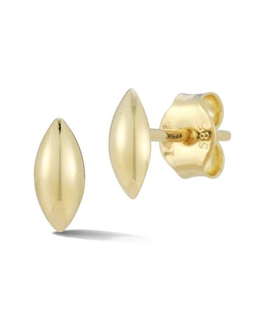 Ember Fine Jewelry Metallic 14k Studs