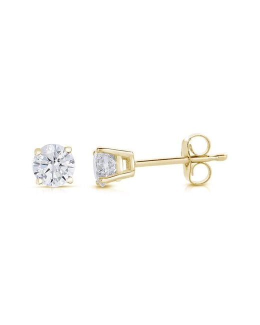 Amairah Metallic 14K 1.50 Ct. Tw. Lab-Grown Diamond Studs