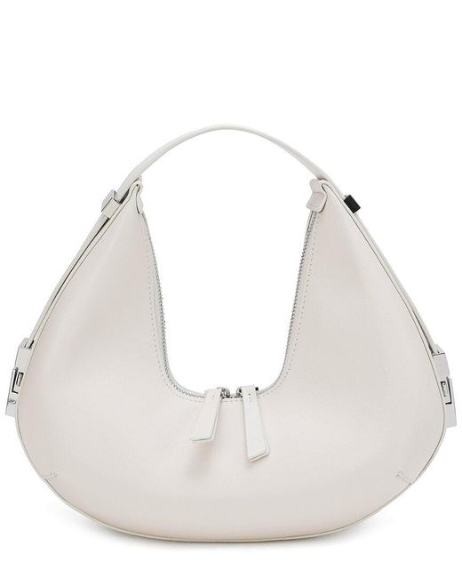 Tiffany & Fred Paris Natural Smooth Leather Shoulder Bag