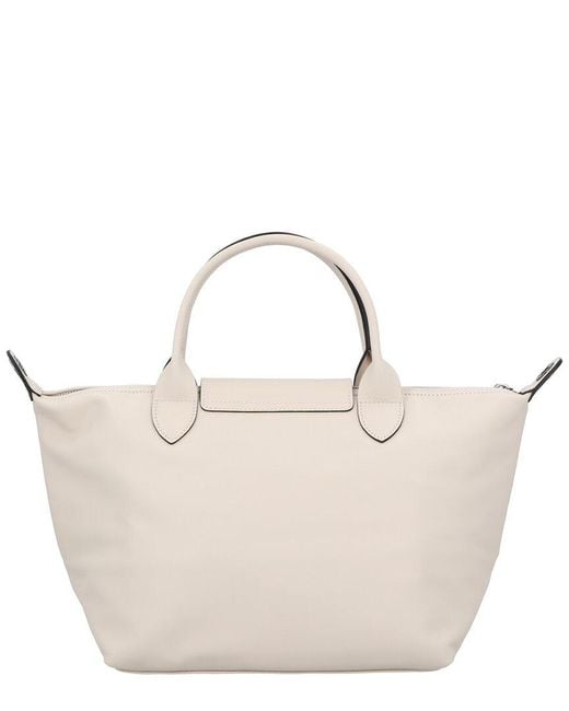 Longchamp Natural Le Pliage Xtra Small Leather Crossbody Handbag