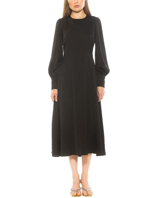 Alexia Admor Black Sophie A-Line Dress