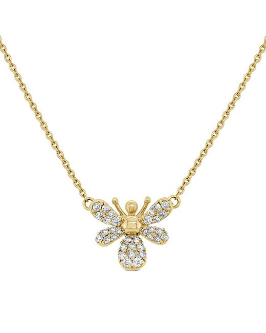 Sabrina Designs Metallic 14k 0.25 Ct. Tw. Diamond Necklace