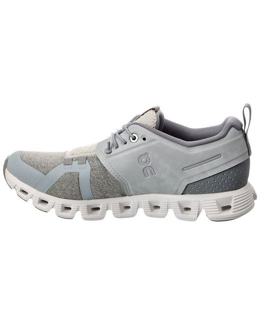 On Shoes Gray Cloud 5 Terry Sneaker