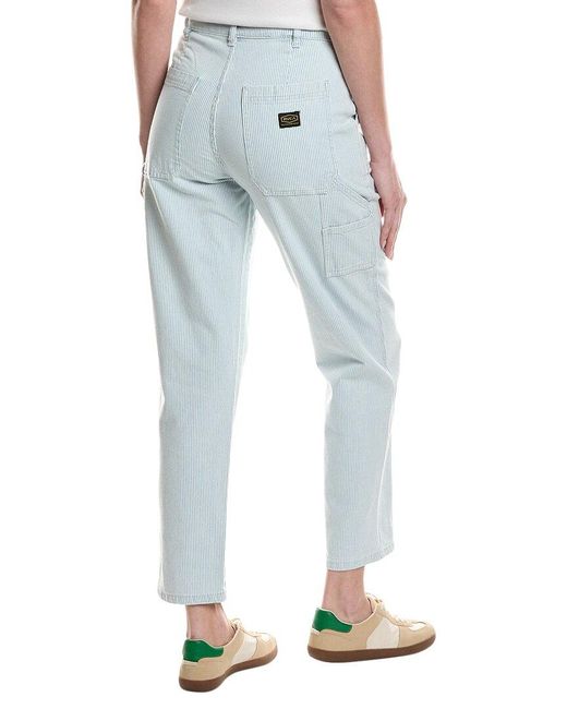 RVCA Blue Recession Pant