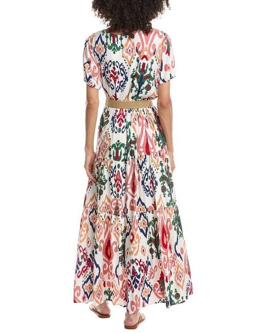 ANNA KAY White Fleur Dress
