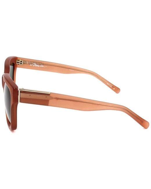 Linda Farrow Brown Pl51 55mm Sunglasses for men
