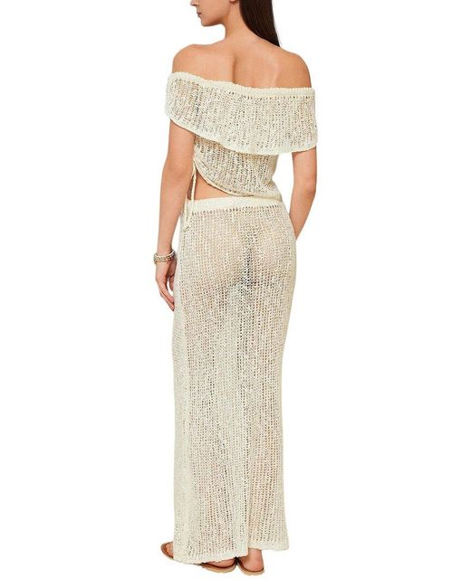 LEON GORI White Top & Skirt Set