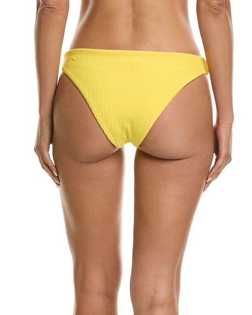 Mara Hoffman Yellow Kay Bikini Bottom