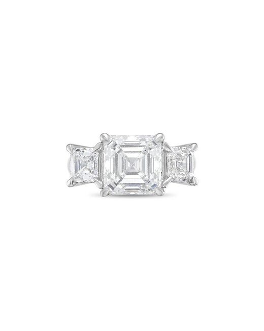 Diana M White 14K 7.09 Ct. Tw. Lab-Grown Diamond Ring