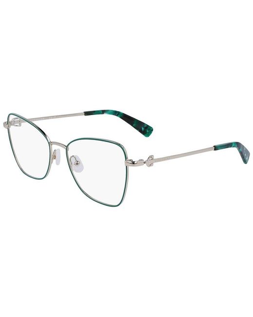 Longchamp Metallic Lo2157 52Mm Optical Frames