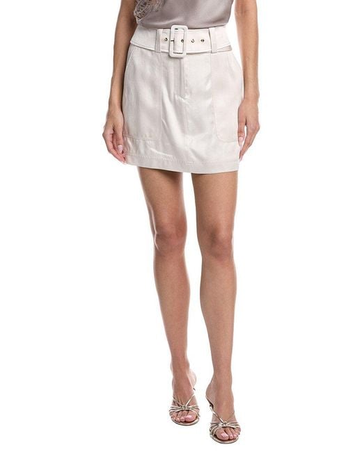 Ramy Brook White Dara Skirt