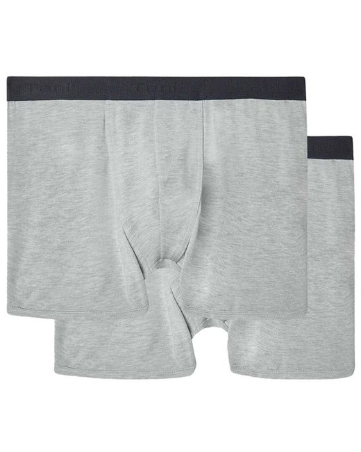 Silkcut Gray Set Of 2 Boxer Brief for men