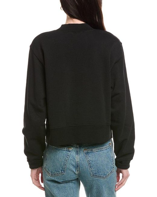 Palm Angels Black Crewneck Sweater