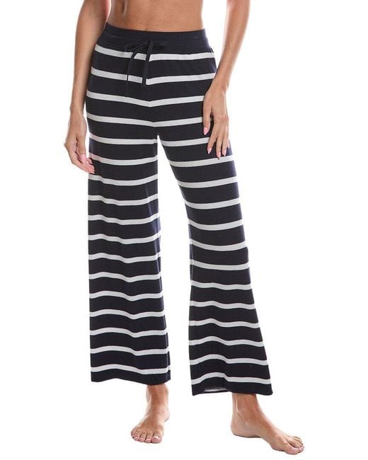 Z Supply Black Overboard Stripe Pant