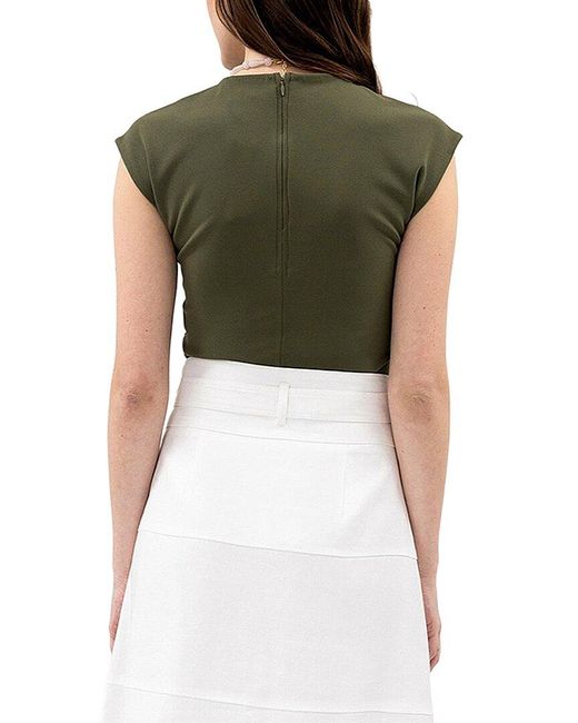 Tanya Taylor Green Betty Top