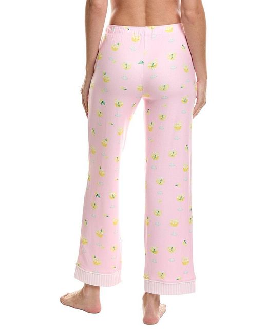 Pj Salvage Pink La Dolce Spritz Pant