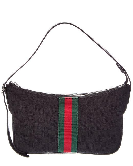 Gucci Blue Canvas Shoulder Bag for men