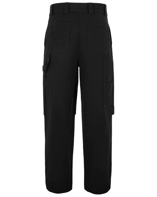 Off-White c/o Virgil Abloh Black Double Layer Carpenter Pant for men