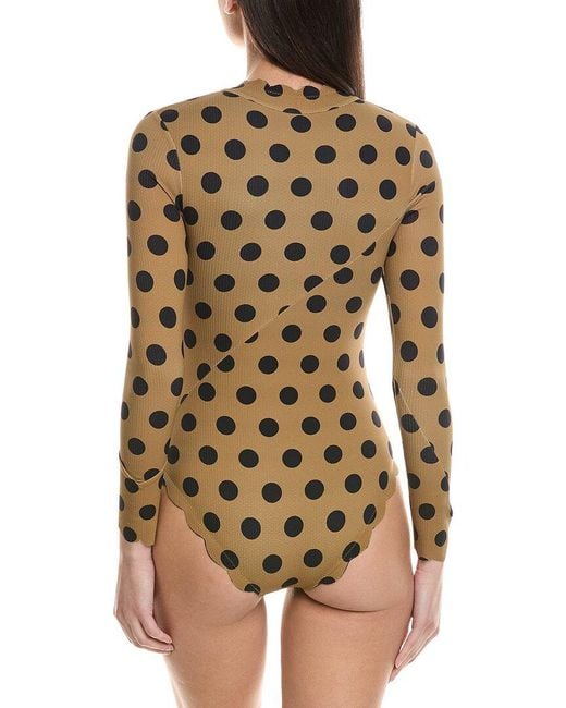 Marysia Swim Brown North Sea Rashguard