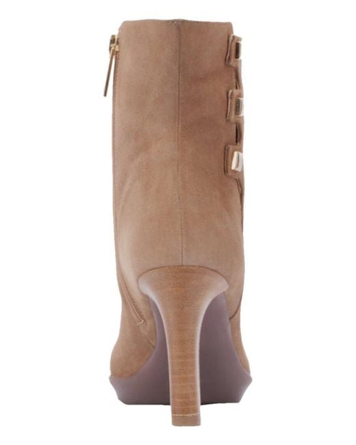 Aquatalia Brown Romea Weatherproof Suede Boot
