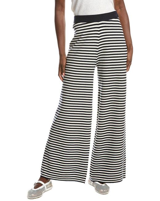 French Connection Multicolor Stripe Ribbed Pant