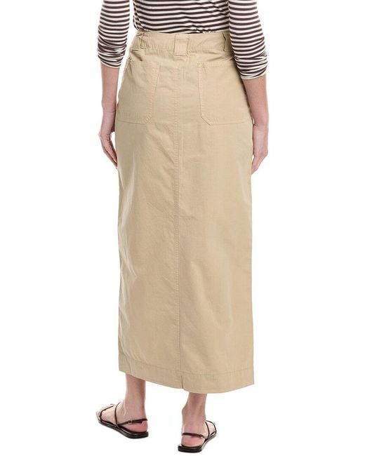 Rag & Bone Natural Leyton Maxi Skirt