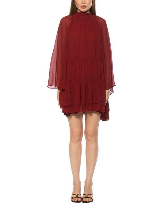 Alexia Admor Red Pamela Shift Dress